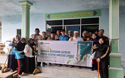 Geber BBM 2026 Resmi Dimulai, Kemenag Empat Lawang Gaungkan Gerakan Masjid Bersih dan Berdampak