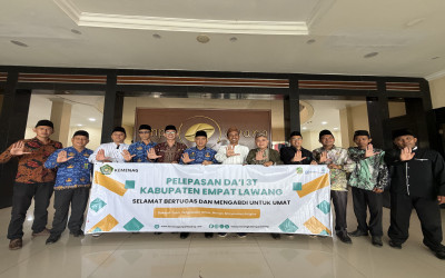 Tujuh Dai Resmi Diberangkatkan, Sinergi Kemenag dan Pemda Bangun Empat Lawang Religius